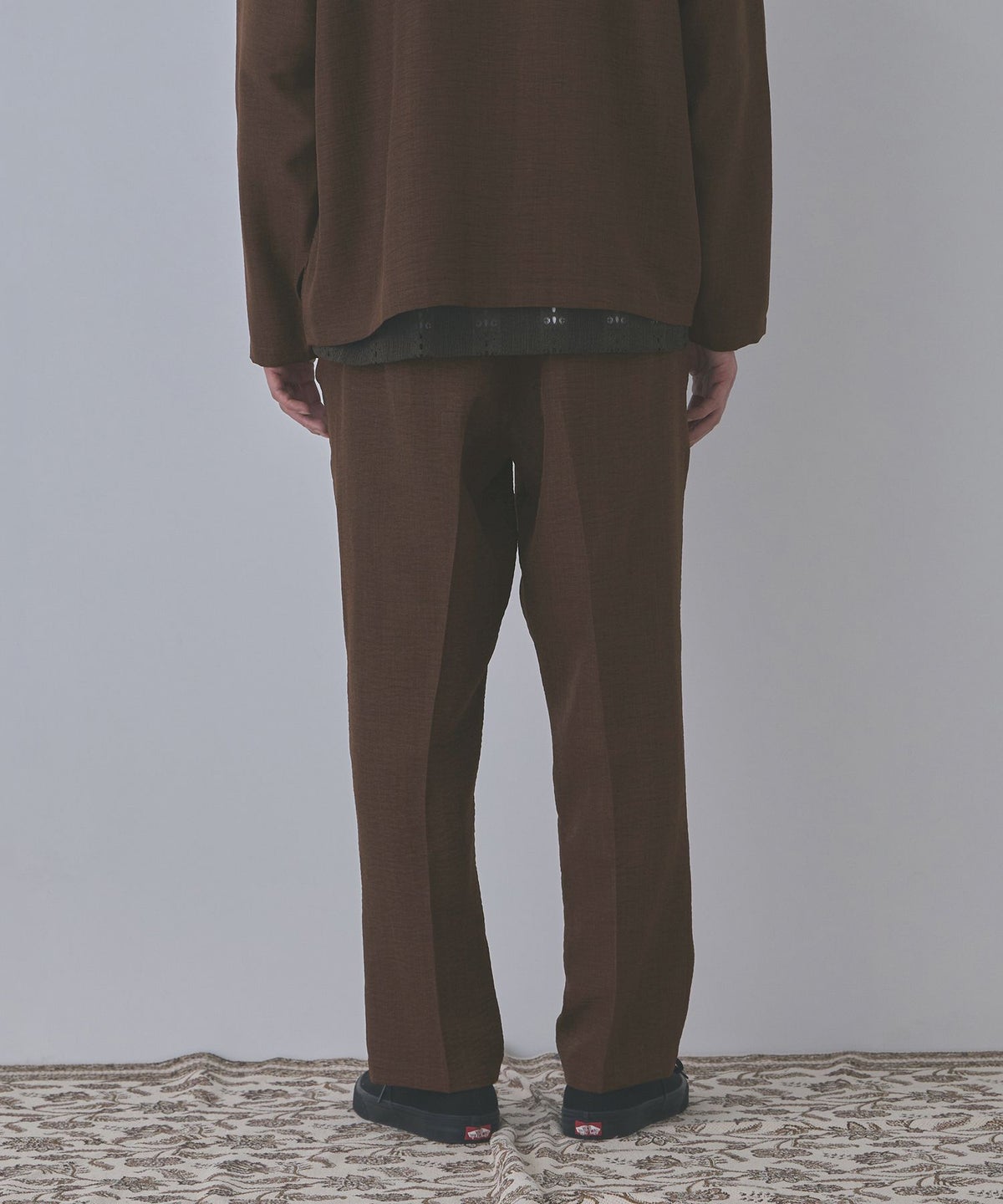 URBAN COLLECTION UVカット ライトプリペラワイドイージーパンツ メンズ