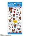 くまのがっこう×ハローキティ クリアキャンディシール ブルー キッズ商品サムネイル-1