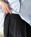 Classical Elf 大人脚長シルエット♪ダンボール素材ピンタックフレアパンツ商品サムネイル-16