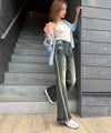 Classical Elf【mily bilet】とにかく美脚!サイドフリンジ使いヴィンテージ風デニムフレアパンツ商品サムネイル-20