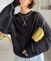 Classical Elf やわらかく透けて、自然体。シアーガゼット付きニットプルオーバー(長袖)商品サムネイル-17