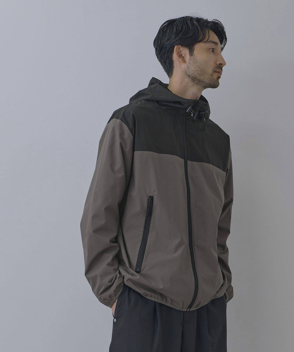 NAVY シャットアウター 裏メッシュパーカー メンズ