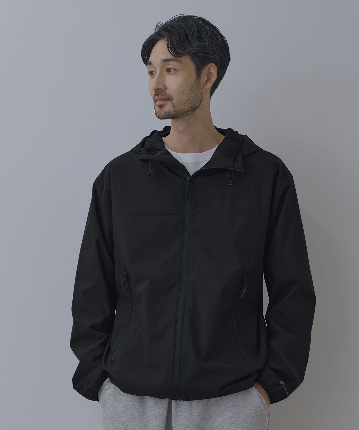 NAVY シャットアウター 裏メッシュパーカー メンズ