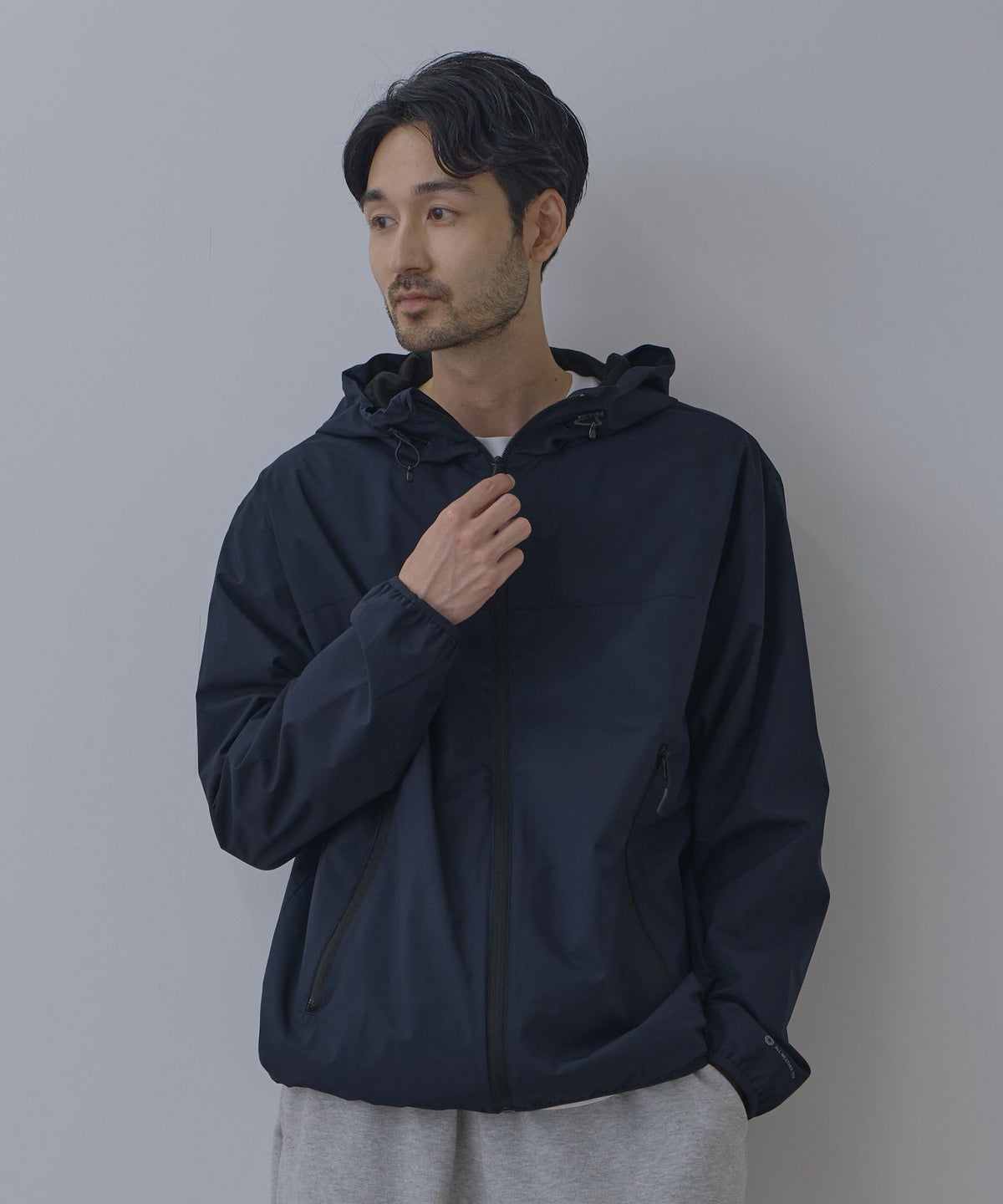 NAVY シャットアウター 裏メッシュパーカー メンズ