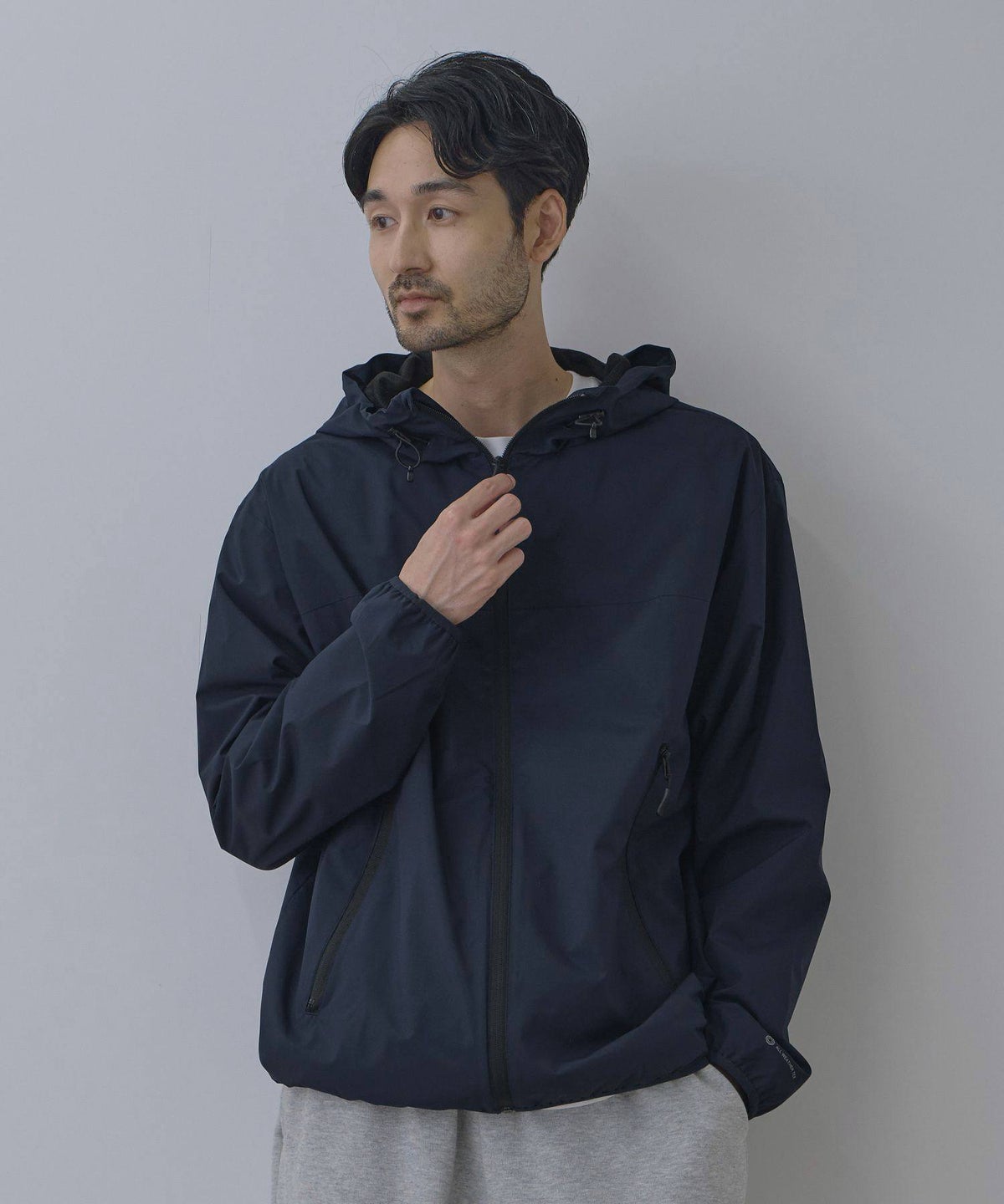 NAVY シャットアウター 裏メッシュパーカー メンズ