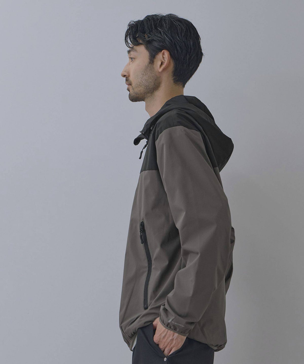 NAVY シャットアウター 裏メッシュパーカー メンズ