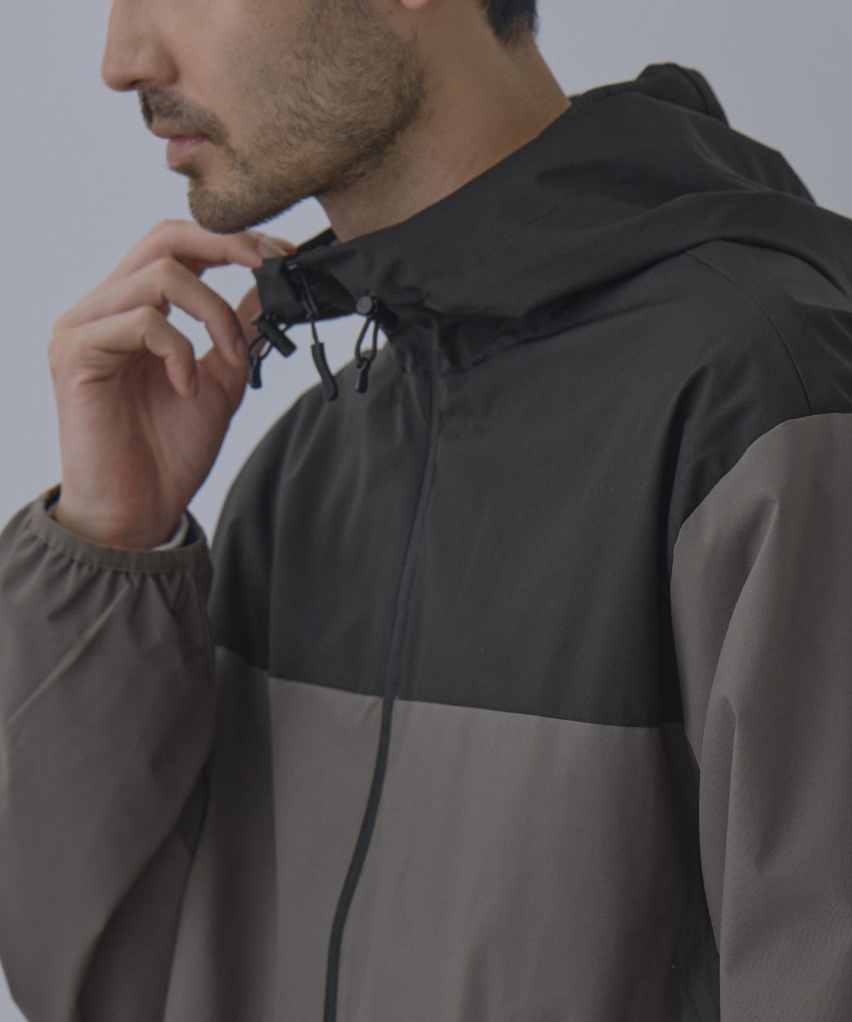 NAVY シャットアウター 裏メッシュパーカー メンズ