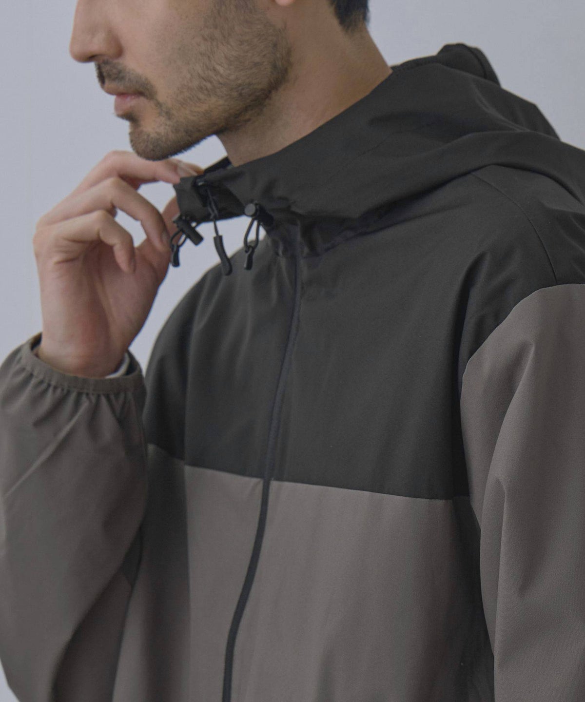 NAVY シャットアウター 裏メッシュパーカー メンズ