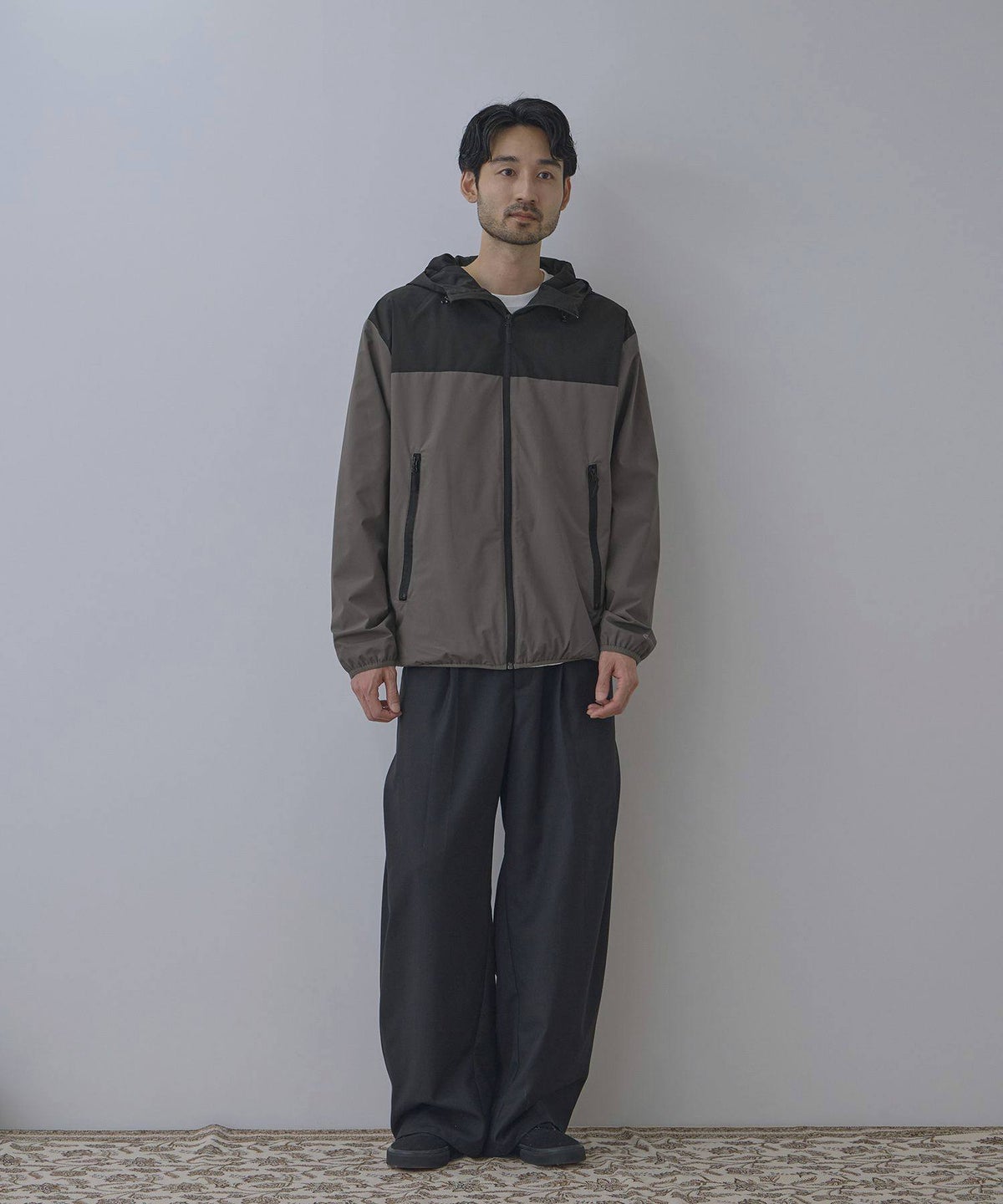 NAVY シャットアウター 裏メッシュパーカー メンズ