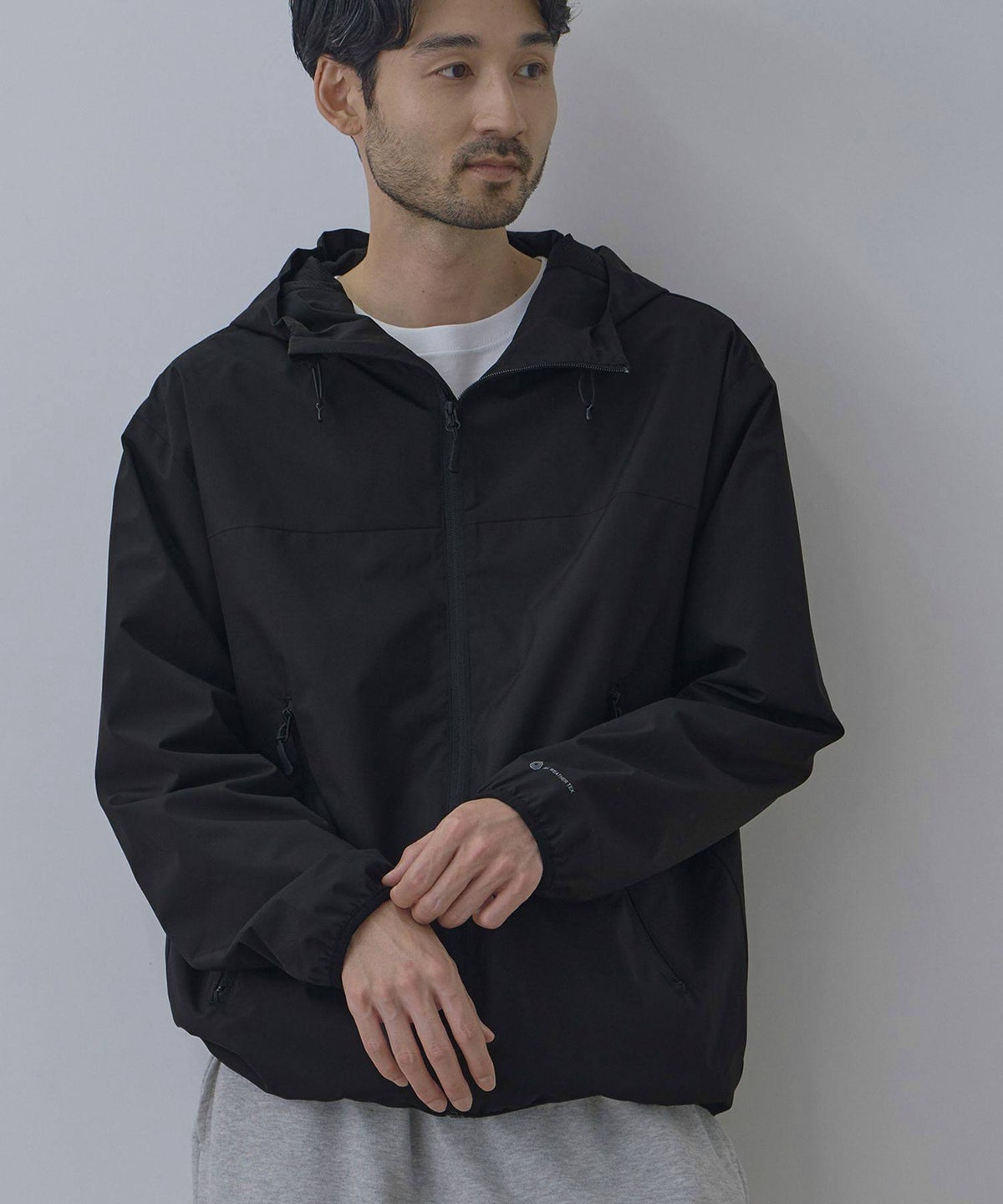 NAVY シャットアウター 裏メッシュパーカー メンズ