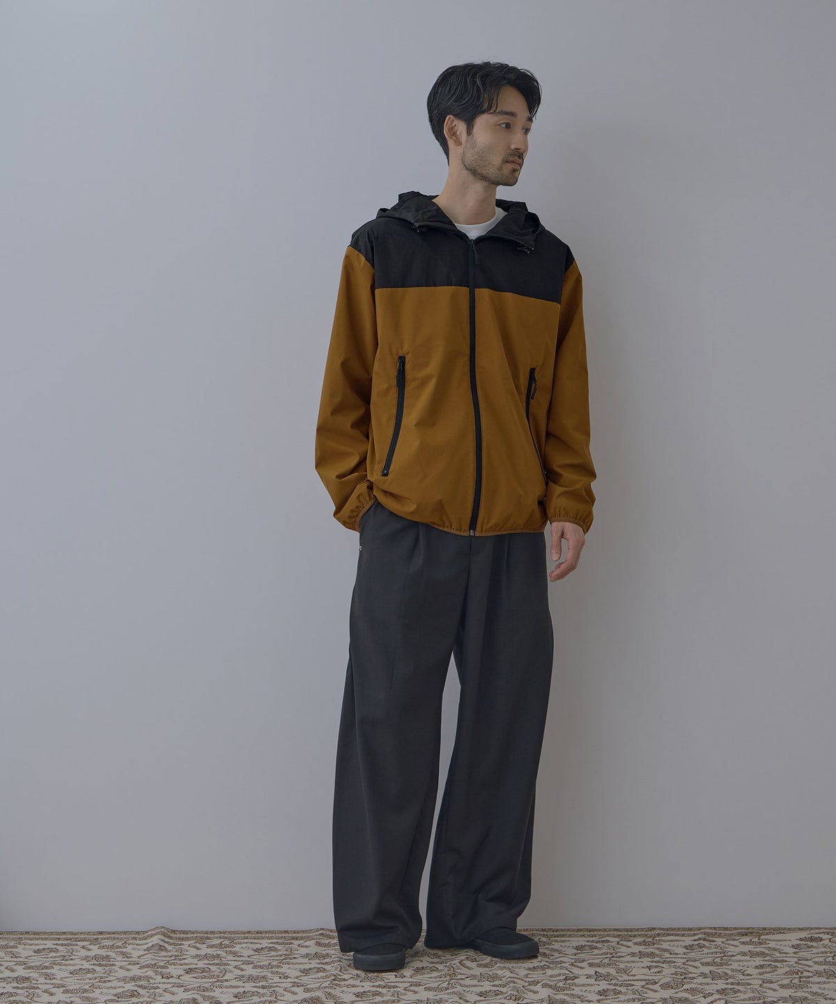 NAVY シャットアウター 裏メッシュパーカー メンズ