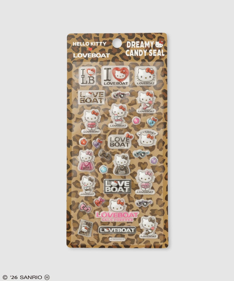 サンリオキャラクターズ ハローキティ×LOVE BOAT ぷっくりキャンディシール商品画像-2