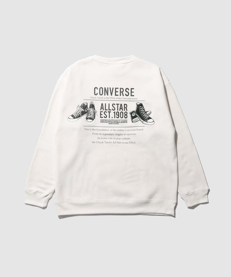 CONVERSE  サガラ刺しゅう裏起毛トレーナー メンズ商品画像-2