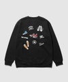 CONVERSE  サガラ刺しゅう裏起毛トレーナー メンズ商品サムネイル-4