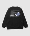 CONVERSE  サガラ刺しゅう裏起毛トレーナー メンズ商品サムネイル-1
