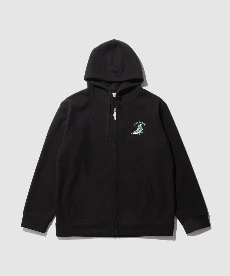 CONVERSE  ワッフルフリースジップパーカー メンズ商品画像-1
