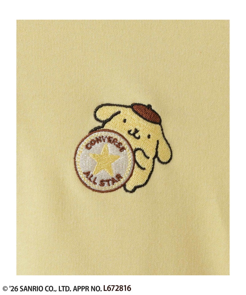 サンリオキャラクターズ×CONVERSE ワンポイント刺しゅうフルジップパーカー レディース商品画像-10