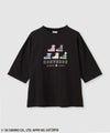 サンリオキャラクターズ×CONVERSE プリント7分袖Tシャツ レディース メール便 対応商品商品サムネイル-1