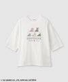 サンリオキャラクターズ×CONVERSE プリント7分袖Tシャツ レディース メール便 対応商品商品サムネイル-2