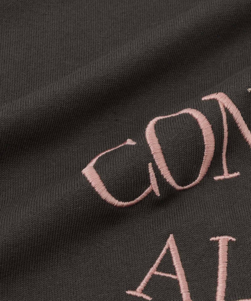 CONVERSE  レイヤードシアー長袖Tシャツ レディース メール便 対応商品商品画像-8
