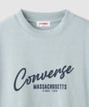CONVERSE  ワイドシルエット ロゴ8分袖Tシャツ レディース メール便 対応商品商品サムネイル-6