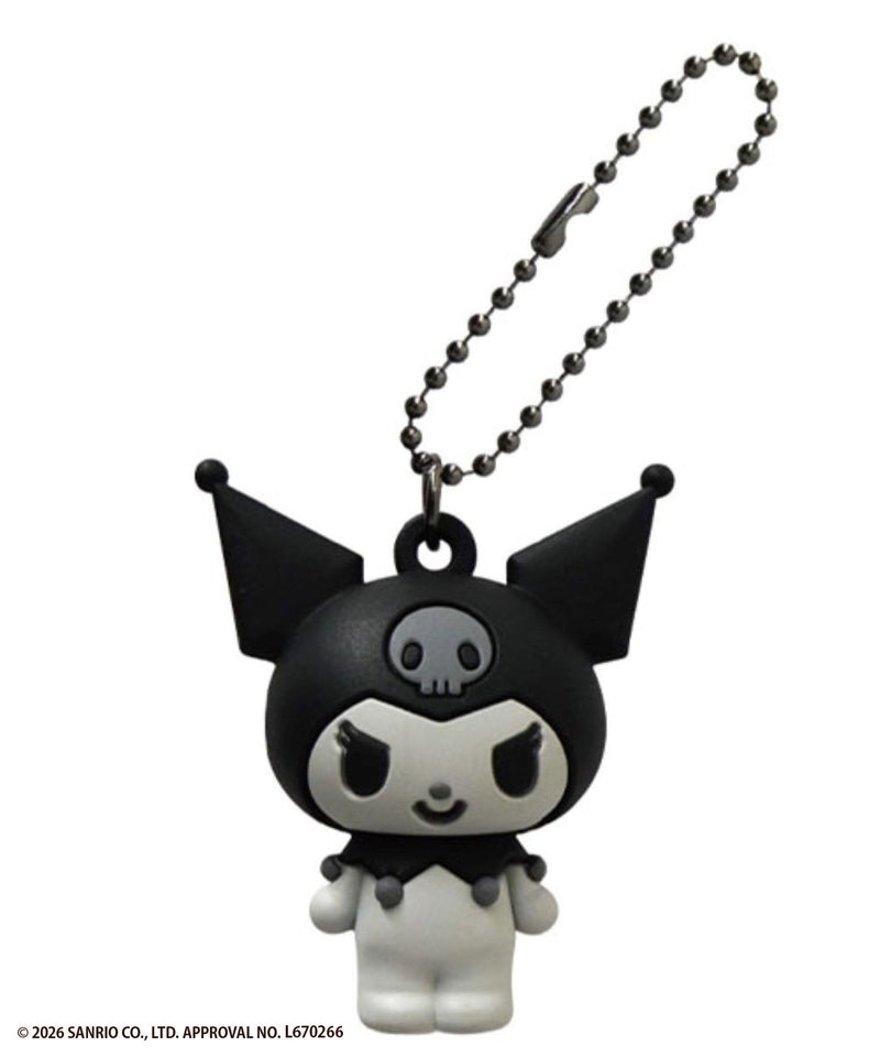 サンリオキャラクターズ クロミ モノクロシリーズ PVCマスコット商品画像-1