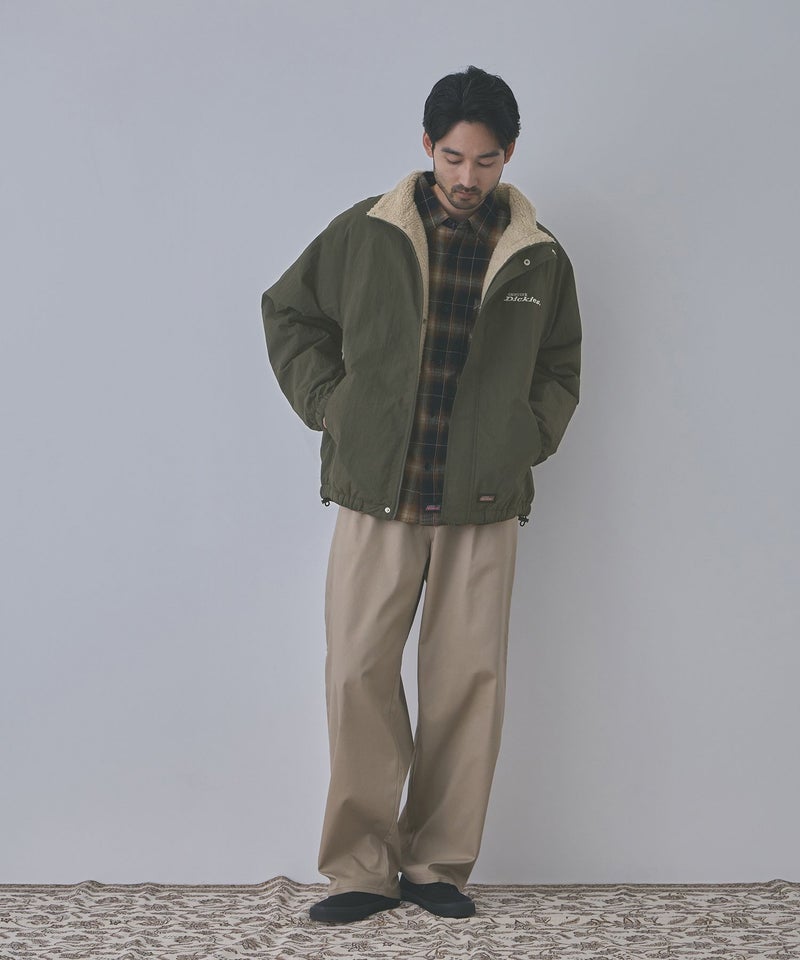 GENUINE Dickies 裏ボアジップアップナイロンスタンドブルゾン メンズ商品画像-18