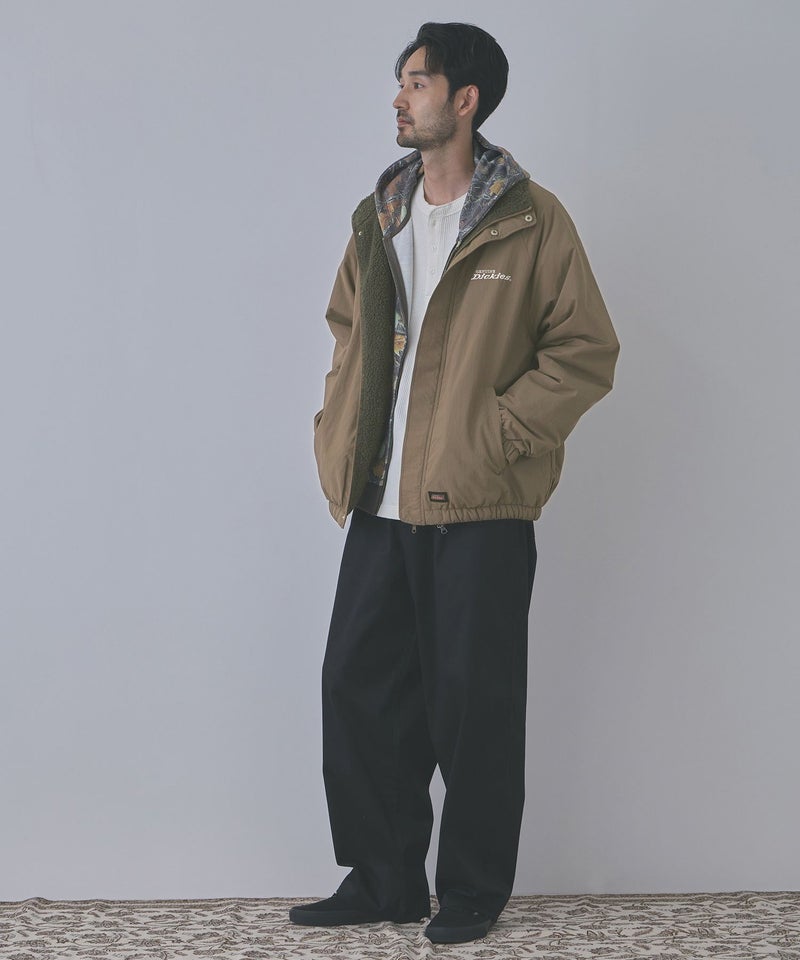 GENUINE Dickies 裏ボアジップアップナイロンスタンドブルゾン メンズ商品画像-21