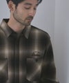 GENUINE Dickies  ワンポイントロゴ刺しゅう ネルチェックワークシャツ メンズ商品サムネイル-9