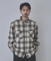 GENUINE Dickies  ワンポイントロゴ刺しゅう ネルチェックワークシャツ メンズ商品サムネイル-12