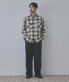 GENUINE Dickies  ワンポイントロゴ刺しゅう ネルチェックワークシャツ メンズ商品サムネイル-13