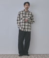 GENUINE Dickies  ワンポイントロゴ刺しゅう ネルチェックワークシャツ メンズ商品サムネイル-14