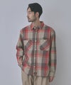 GENUINE Dickies  ワンポイントロゴ刺しゅう ネルチェックワークシャツ メンズ商品サムネイル-15