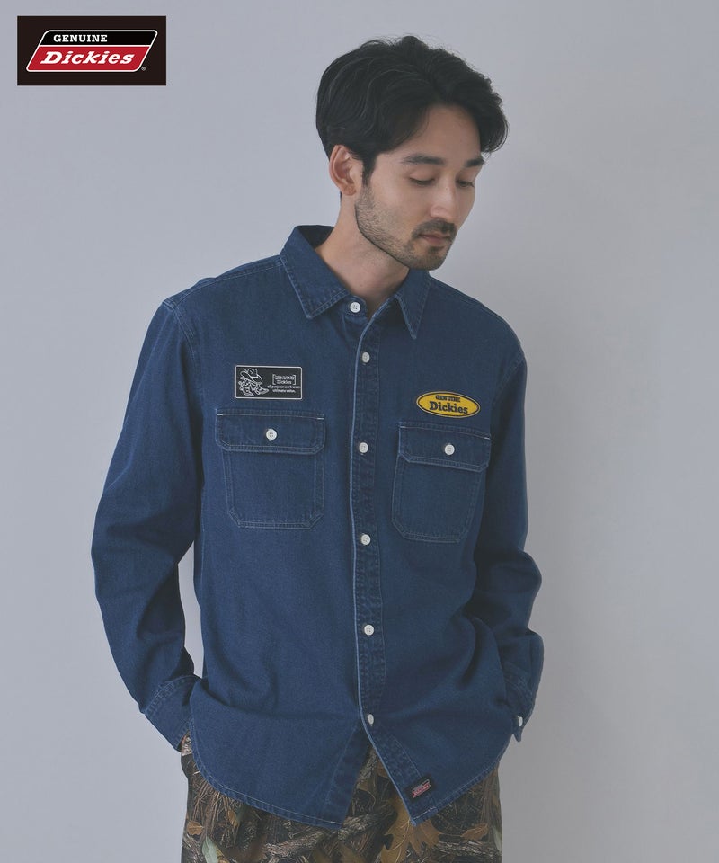 GENUINE Dickies  ワッペンワークシャツ メンズ商品画像-1