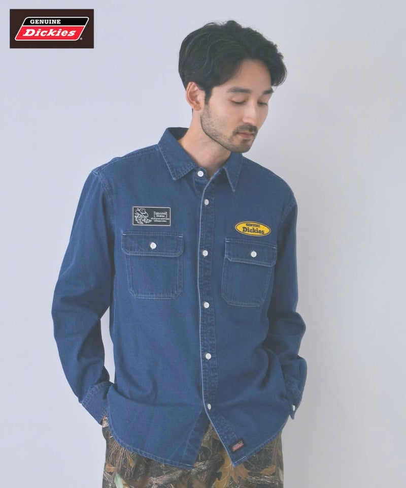 GENUINE Dickies ワッペンワークシャツ メンズ商品画像-1