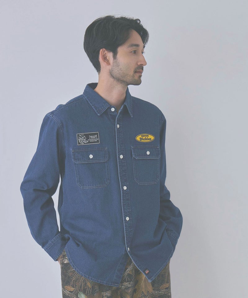 GENUINE Dickies  ワッペンワークシャツ メンズ商品画像-4