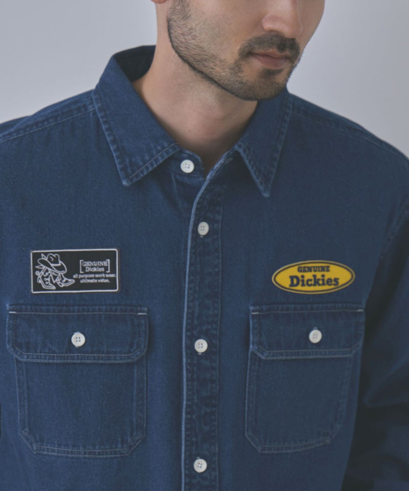 GENUINE Dickies  ワッペンワークシャツ メンズ商品画像-8