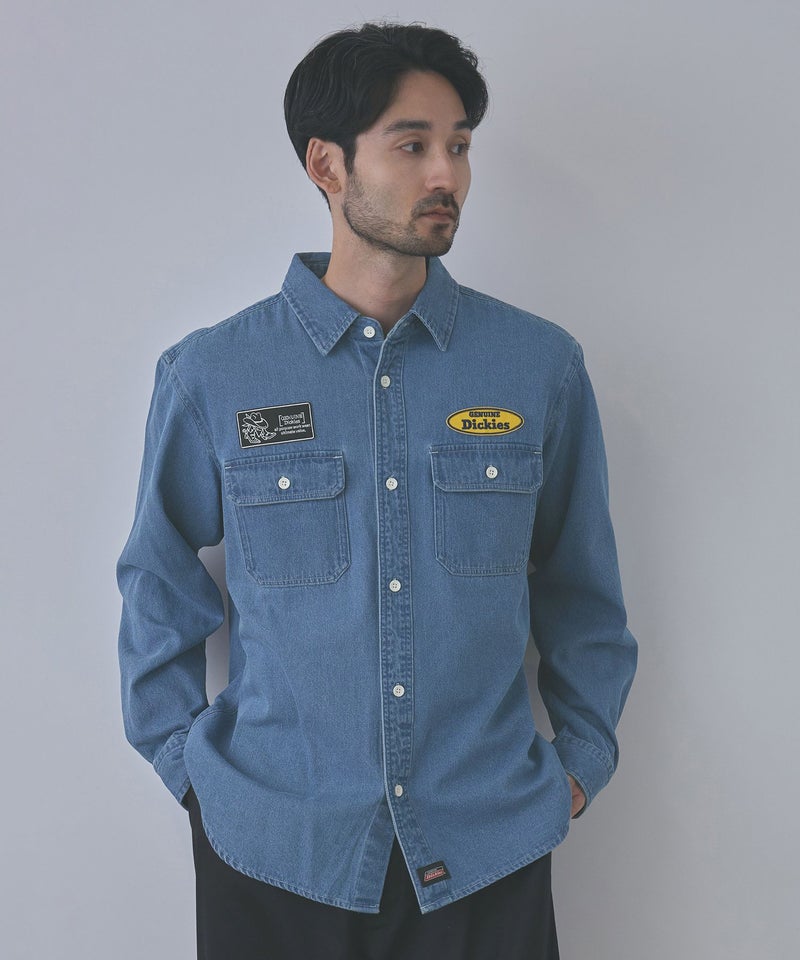 GENUINE Dickies ワッペンワークシャツ メンズ商品画像-14