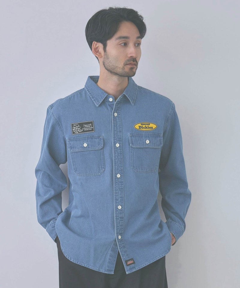 GENUINE Dickies ワッペンワークシャツ メンズ商品画像-14