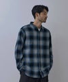 NAVY フランネルチェックシャツ メンズ商品サムネイル-6