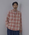 NAVY フランネルチェックシャツ メンズ商品サムネイル-7