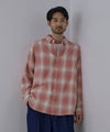 NAVY フランネルチェックシャツ メンズ商品サムネイル-7
