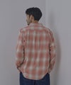NAVY  フランネルチェックシャツ メンズ商品サムネイル-10