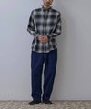 NAVY フランネルチェックシャツ メンズ商品サムネイル-18