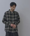 NAVY フランネルチェックシャツ メンズ商品サムネイル-21