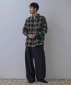 NAVY フランネルチェックシャツ メンズ商品サムネイル-21