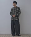 NAVY フランネルチェックシャツ メンズ商品サムネイル-22