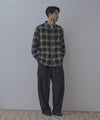 NAVY  フランネルチェックシャツ メンズ商品サムネイル-23