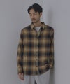 NAVY  フランネルチェックシャツ メンズ商品サムネイル-24