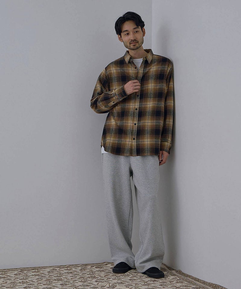 NAVY フランネルチェックシャツ メンズ商品画像-24